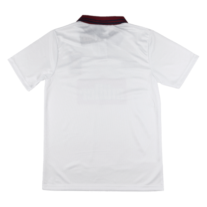 Retro Aston Villa Mens Third Away Soccer Jersey 1994/95 White