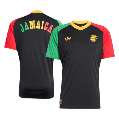 Jamaica Mens Pre-Match Soccer Jersey World Cup 2026 Black
