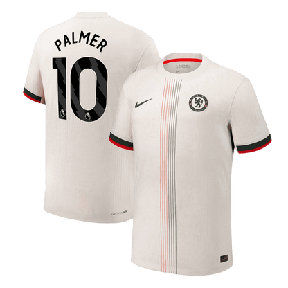 PALMER #10 Chelsea Mens Away Soccer Jersey 2025/26 White - Player Version