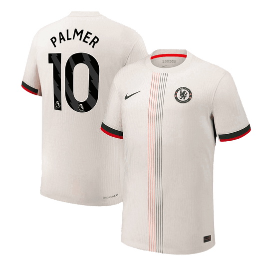 PALMER #10 Chelsea Mens Away Soccer Jersey 2025/26 White - Player Version