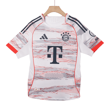 KANE #9 Bayern Munich Mens Away Soccer Jersey 2025/26 White - Player Version