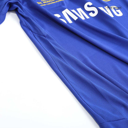 Retro Chelsea Mens Home Soccer Jersey UCL Final UCL 2008 Blue