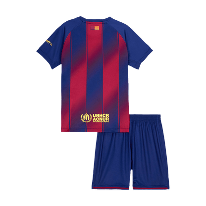 Barcelona Kids Home Soccer Kit 2025/26 Red&Blue [PREMIUM]