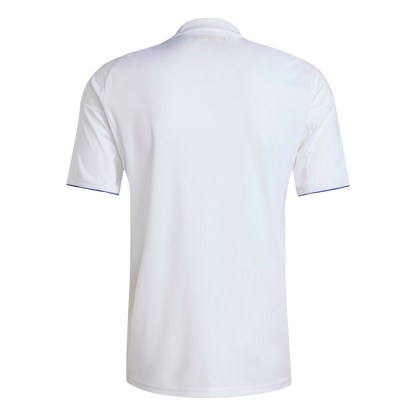 Olympique Lyonnais Mens Home Soccer Jersey 2025/26 White