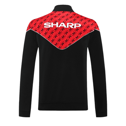 Manchester United Mens Training Jacket 2025/26 Red&Black