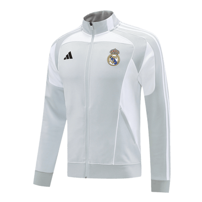 Real Madrid Mens Home Training Jacket 2025/26 Gray