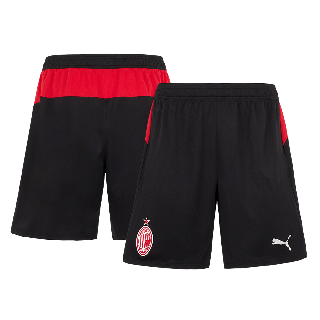 AC Milan Mens Home Soccer Full Set 2025/26 Red&Black [PREMIUM]
