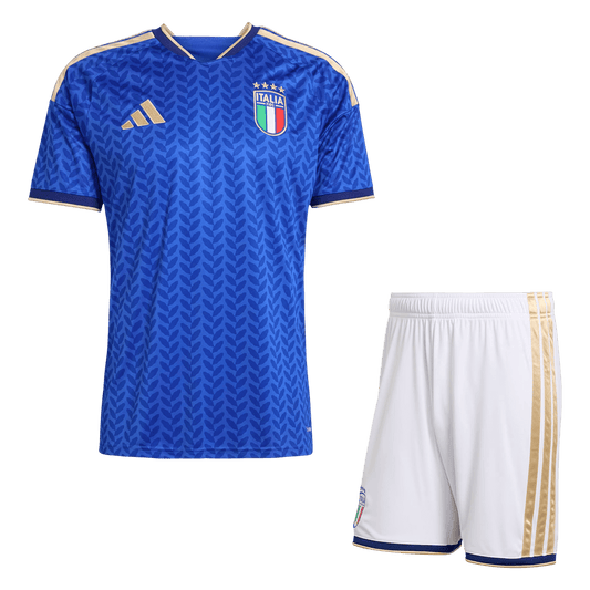 Italy Mens Home Soccer Kit World Cup 2026 Blue [PREMIUM]