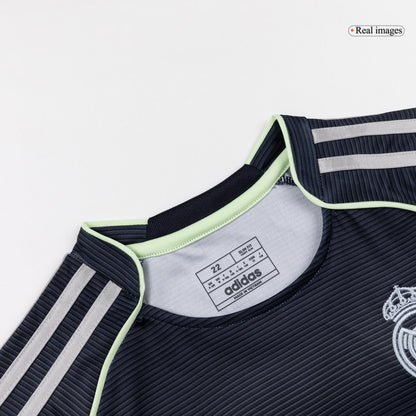 Real Madrid Kids Away Soccer Full Set 2025/26 Navy [PREMIUM]