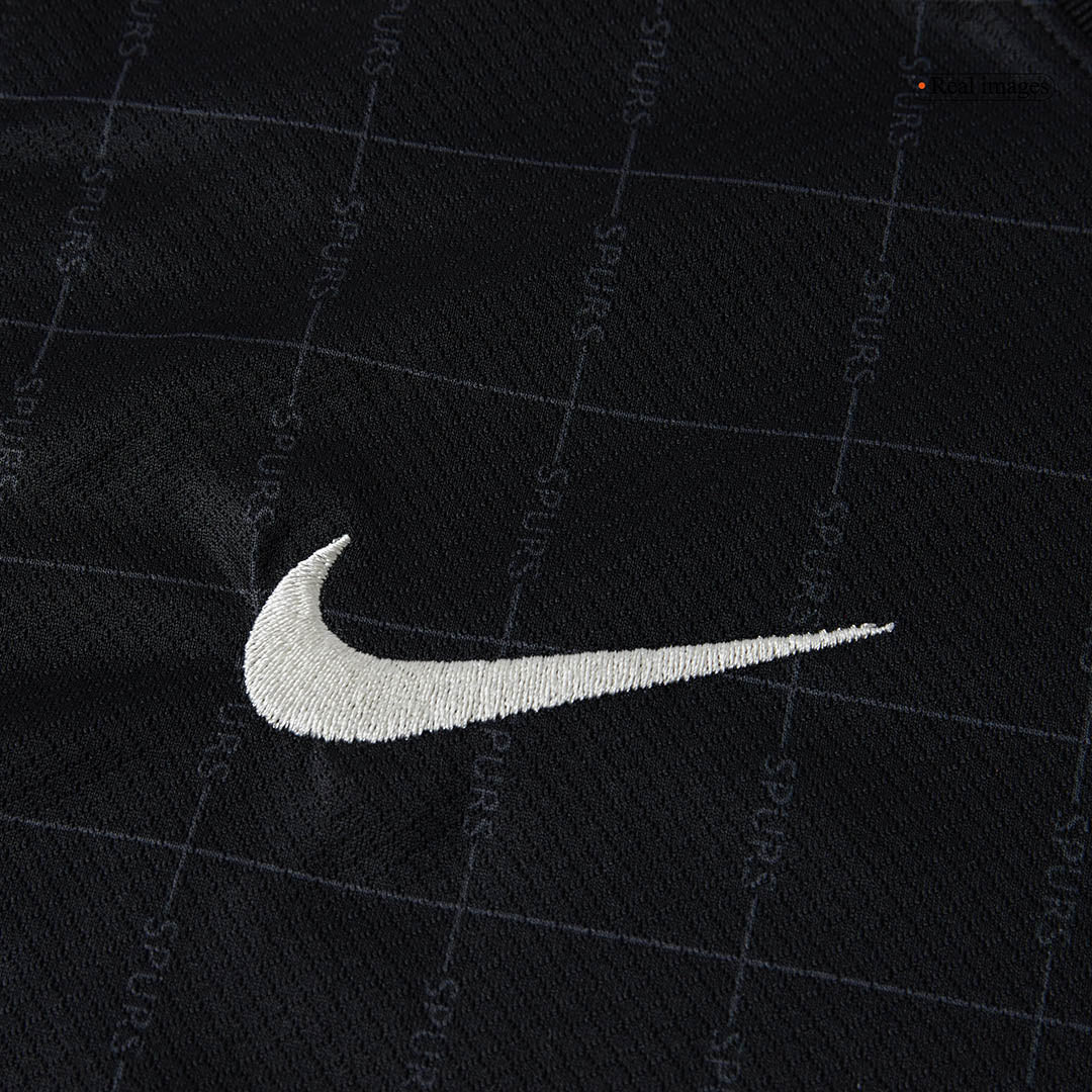 XAVI #7 Tottenham Hotspur Mens Away Soccer Jersey UCL 2025/26 Black
