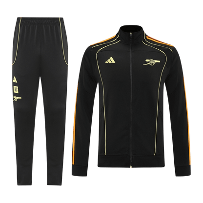 Arsenal Mens Training Tracksuit Kit 2025/26 Black