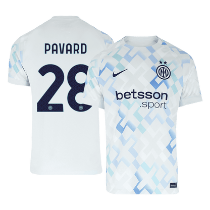 PAVARD #28 Inter Milan Mens Away Soccer Jersey 2025/26