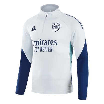 Arsenal Kids Training Tracksuit Kit 2025/26 White