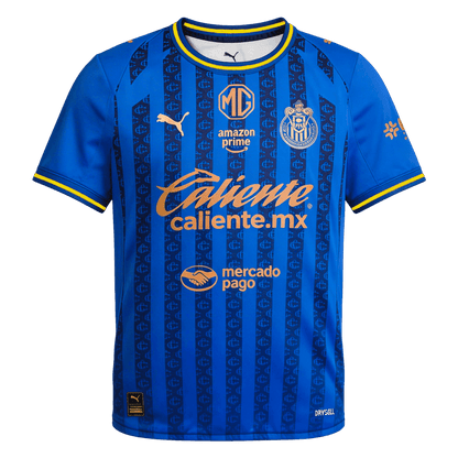 Chivas Mens Third Away Soccer Jersey 2025/26 Blue