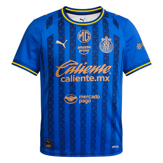 Chivas Mens Third Away Soccer Jersey 2025/26 Blue
