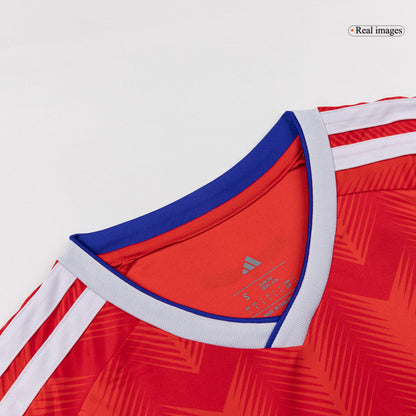 Chile Mens Home Soccer Jersey World Cup 2026 Red