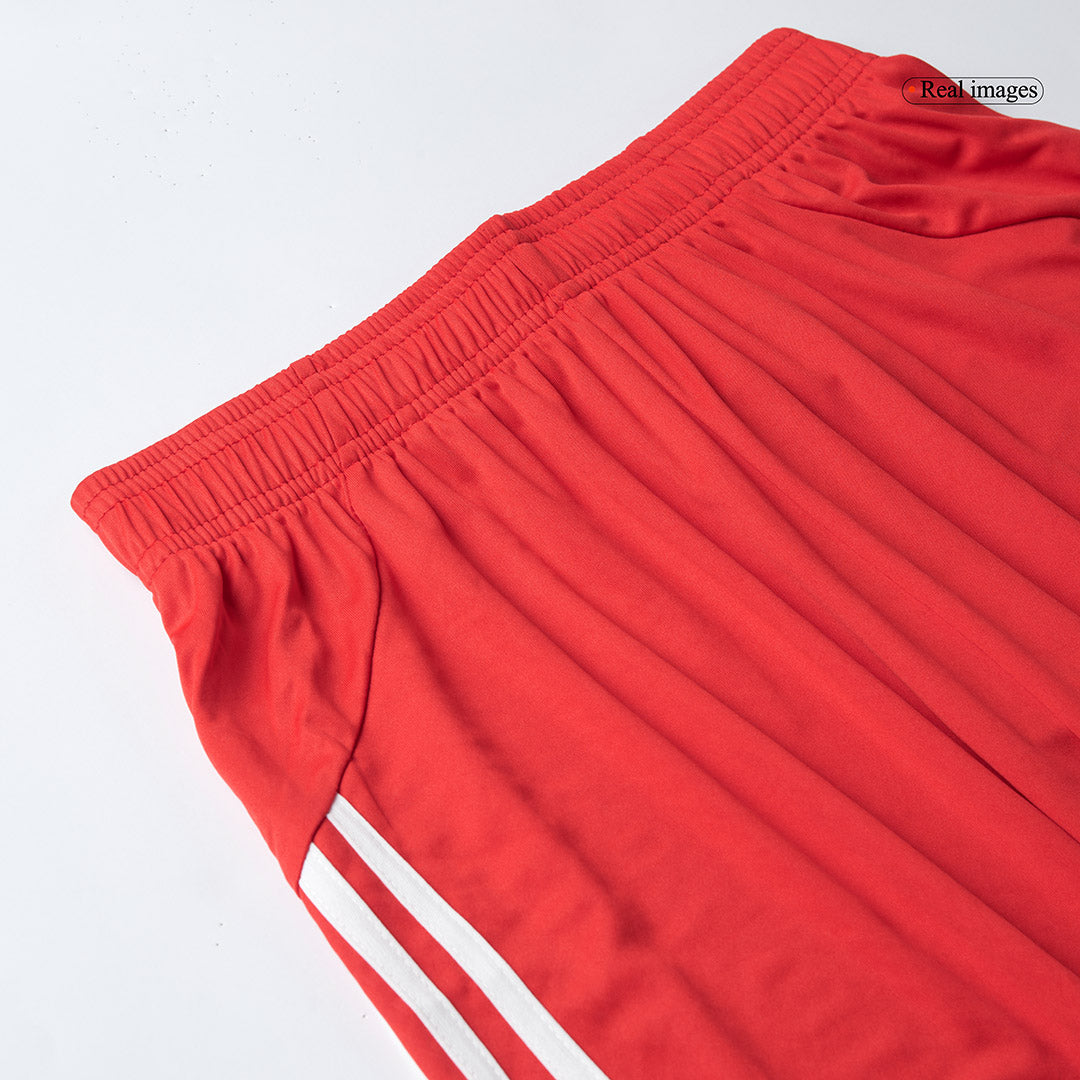 Bayern Munich Mens Home Soccer Full Set 2025/26 Red [PREMIUM]
