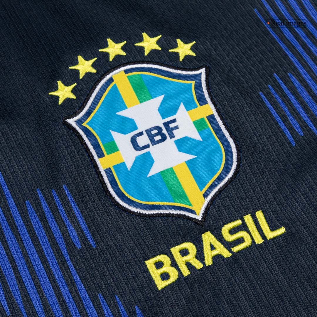VINI JR. #7 Brazil Mens Away Soccer Jersey World Cup 2026 Navy