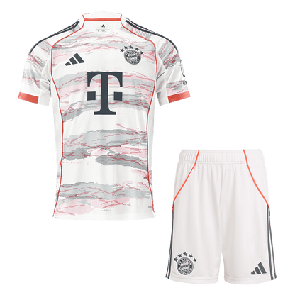 Bayern Munich Mens Away Soccer Kit 2025/26 White