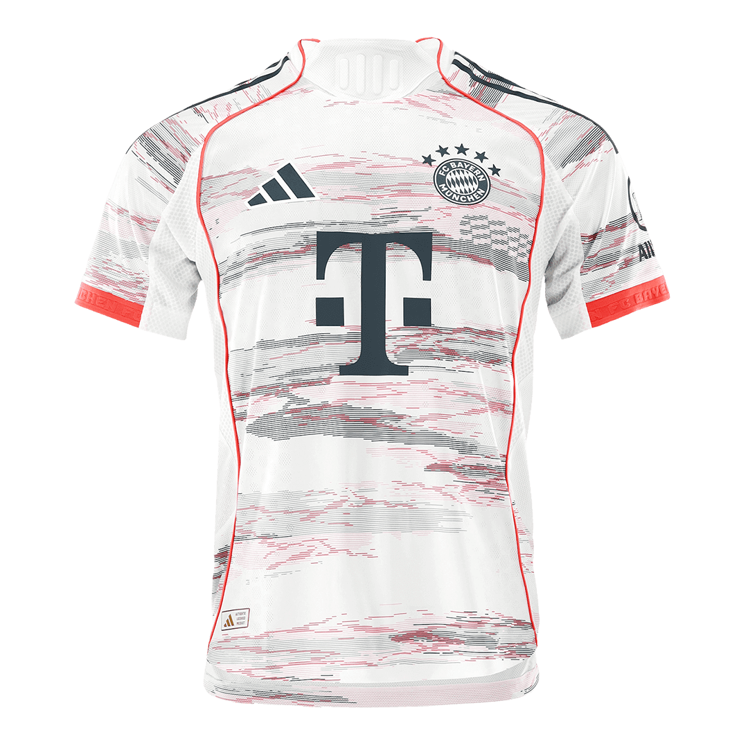 Bayern Munich Mens Away Soccer Jersey 2025/26 White - Player Version