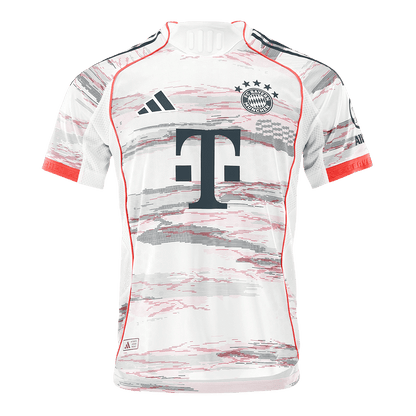 OLISE #17 Bayern Munich Mens Away Soccer Jersey 2025/26 White - Player Version