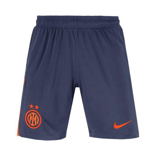 Inter Milan Mens Third Away Soccer Shorts 2025/26 Navy