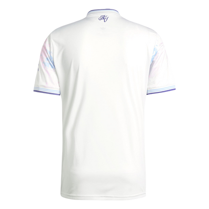 Aston Villa Mens Third Away Soccer Jersey 2025/26 White