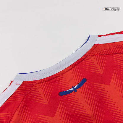 Chile Mens Home Soccer Jersey World Cup 2026 Red