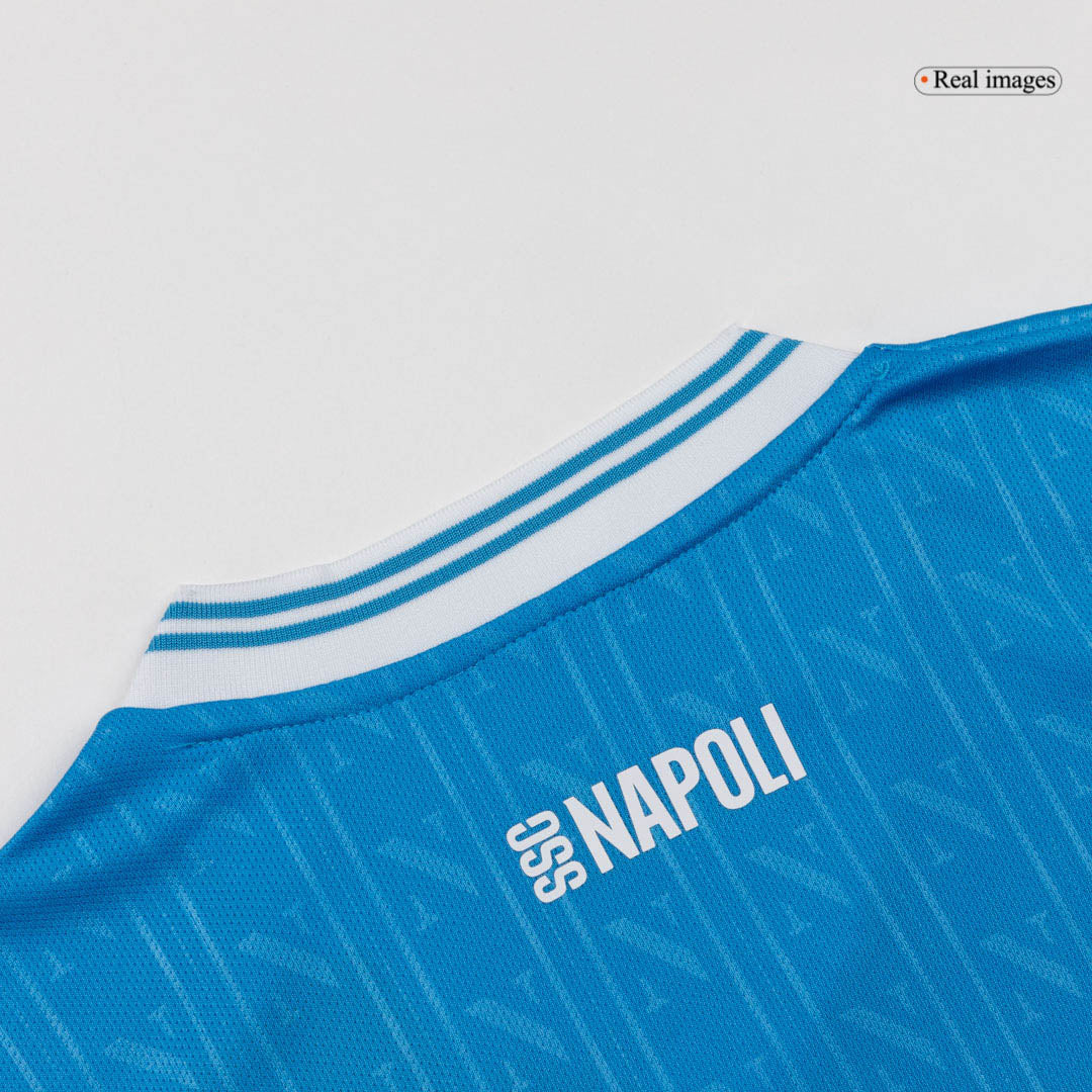Napoli Kids Home Soccer Full Set 2025/26 Blue