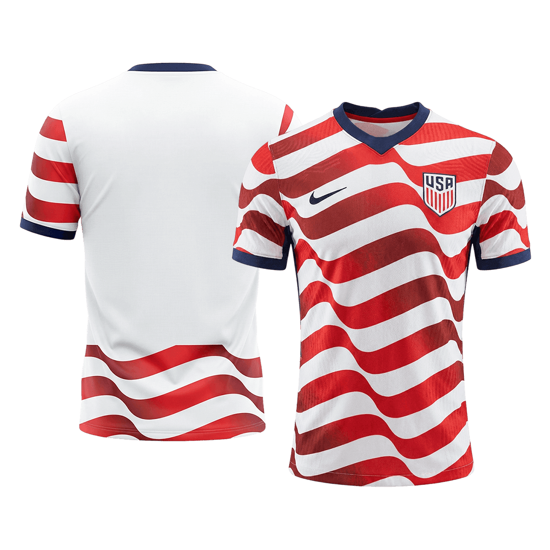 USA Mens Home Soccer Jersey World Cup 2026 Red&White