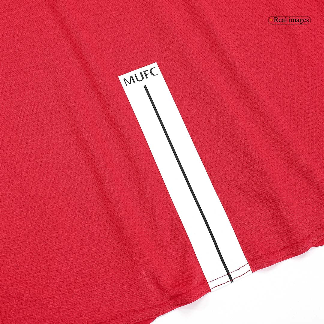 Retro Manchester United Mens Home Soccer Jersey 2007/08
