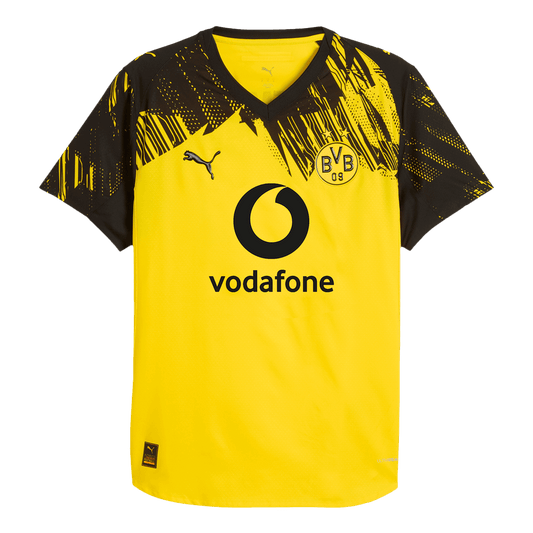 Borussia Dortmund Mens Home Soccer Jersey 2025/26 Yellow - Player Version