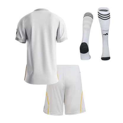 Real Madrid Kids Home Soccer Full Set 2025/26 White [PREMIUM]