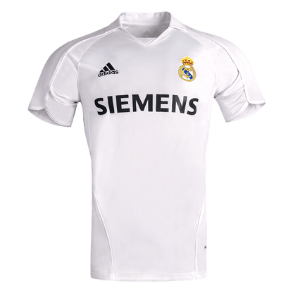Retro Real Madrid Mens Home Soccer Jersey 2005/06 White
