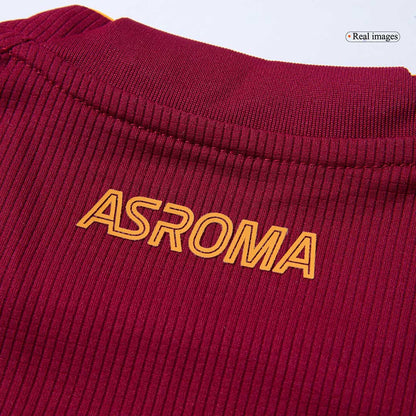 Roma Mens Home Soccer Kit 2025/26 Red