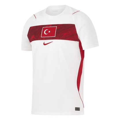 Turkey Mens Away Soccer Jersey World Cup 2026 White
