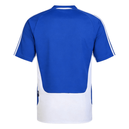 Retro Greece Mens Home Soccer Jersey 2004 Blue
