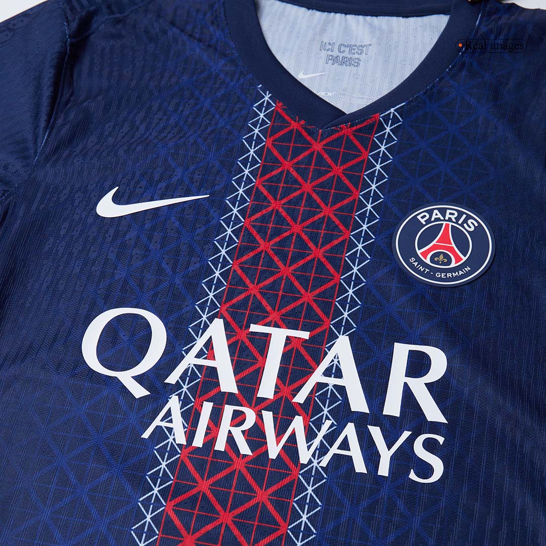 G.RAMOS #9 PSG Mens Home Soccer Jersey 2025/26 Navy - Player Version