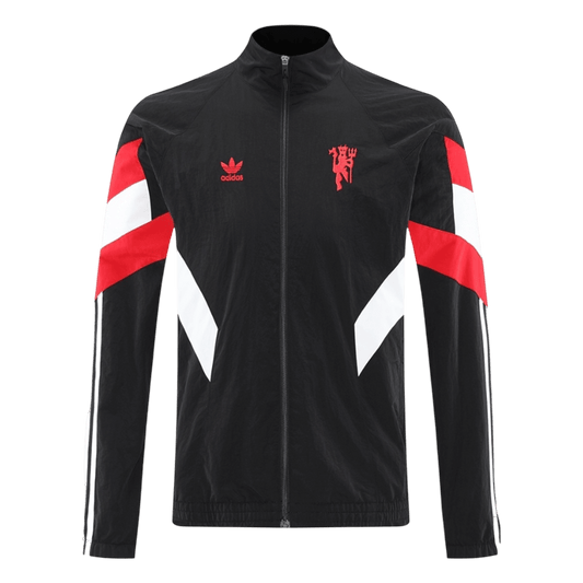 Manchester United Mens Windbreaker Jacket 2025/26 Black