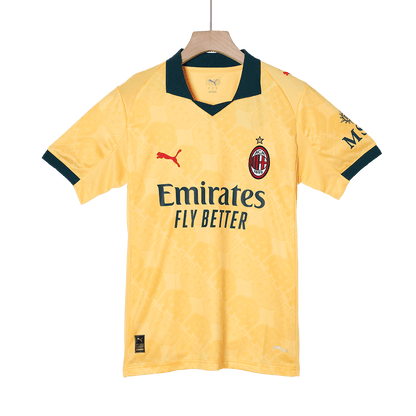 FOFANA #19 AC Milan Mens Third Away Soccer Jersey 2025/26 Yellow