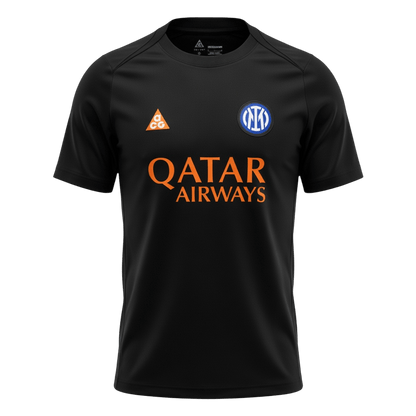Inter Milan Mens Pre-Match Soccer Jersey 2025/26 Black