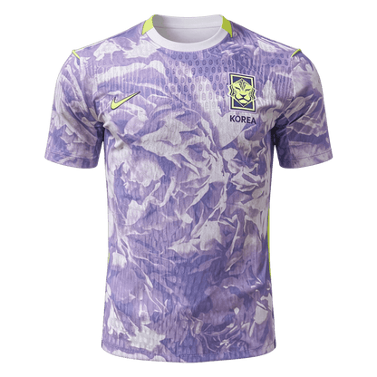 South Korea Mens Away Soccer Jersey World Cup 2026 Purple - Player Version