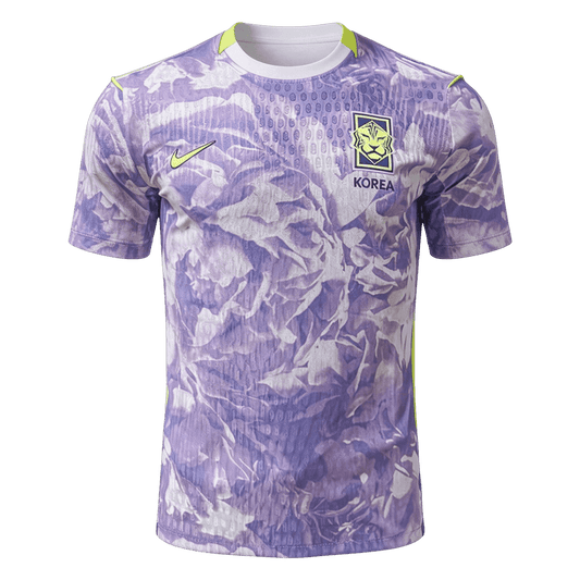 South Korea Mens Away Soccer Jersey World Cup 2026 Purple - Player Version