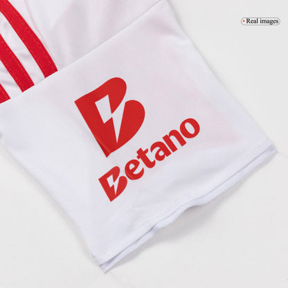 Benfica Kids Third Away Soccer Kit 2025/26 White