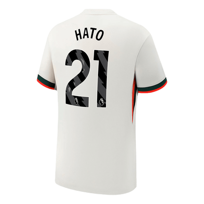 HATO #21 Chelsea Mens Away Soccer Jersey 2025/26 White
