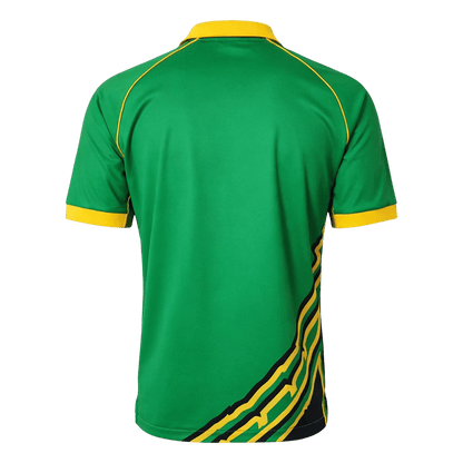 Retro Jamaica Mens Away Soccer Jersey 1998 Green