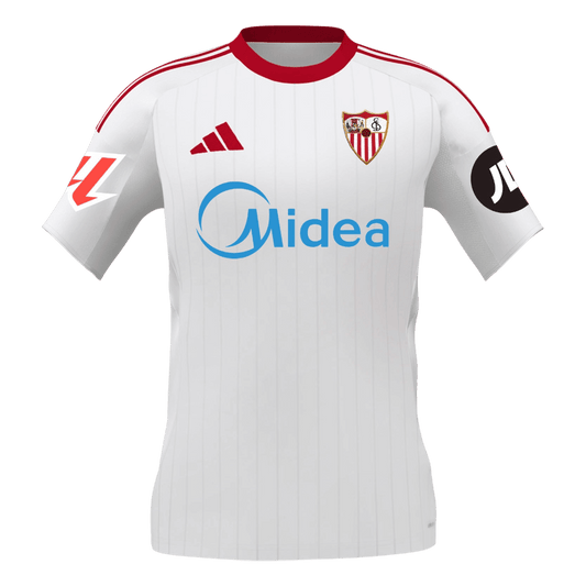 Sevilla Mens Home Soccer Jersey 2025/26 White