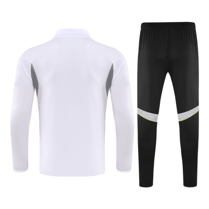 Real Madrid Mens Training Tracksuit Kit 2025/26 White