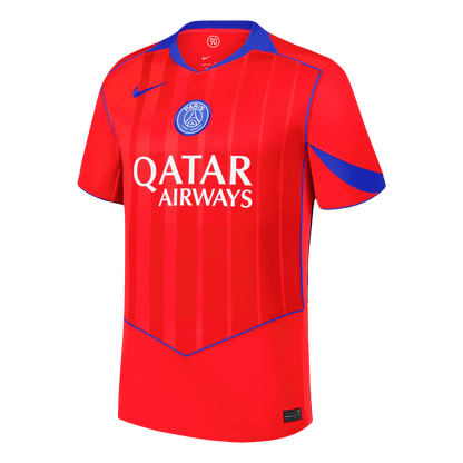 G.RAMOS #9 PSG Mens Third Away Soccer Jersey 2025/26 Red