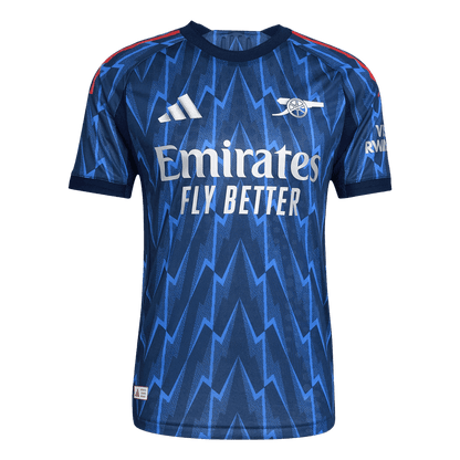 SAKA #7 Arsenal Mens Away Soccer Jersey 2025/26 Blue - Player Version